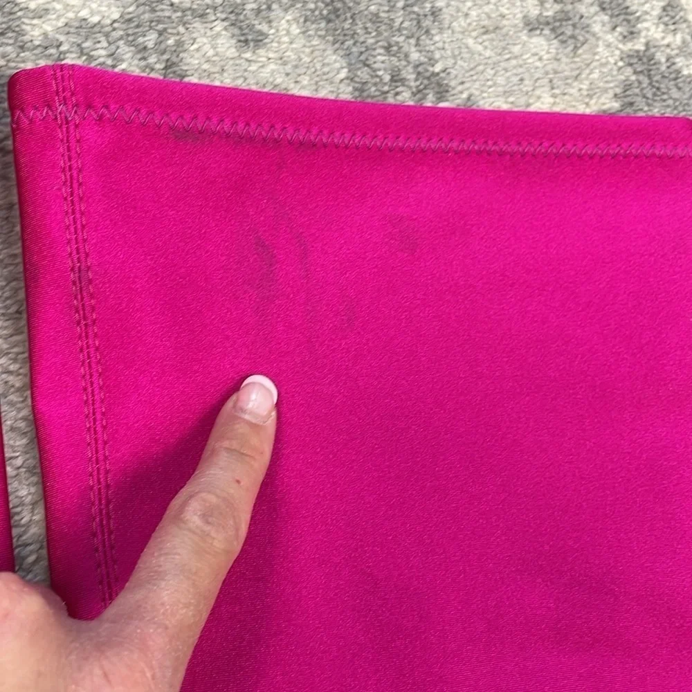 New Stuart Weitzman Ultrastuart Legging 100 Boot Fuchsia Pink OTK Sexy Sz 7.5